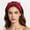 Red, variant on Workout Headband for Women Athletic Non Slip for Short Long Hair Yoga Running Sports Hair Bands Bandeau Headbands Sweat Hair Accessories Red Free Size