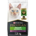 thumbnail image 1 of Purina Pro Plan Indoor Hairball Turkey & Rice Formula Dry Cat Food, 7.26-kg bag, 1 of 5
