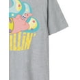 thumbnail image 4 of SpongeBob SquarePants T-Shirt Gris à Manches Courtes pour Femmes, 4 of 7
