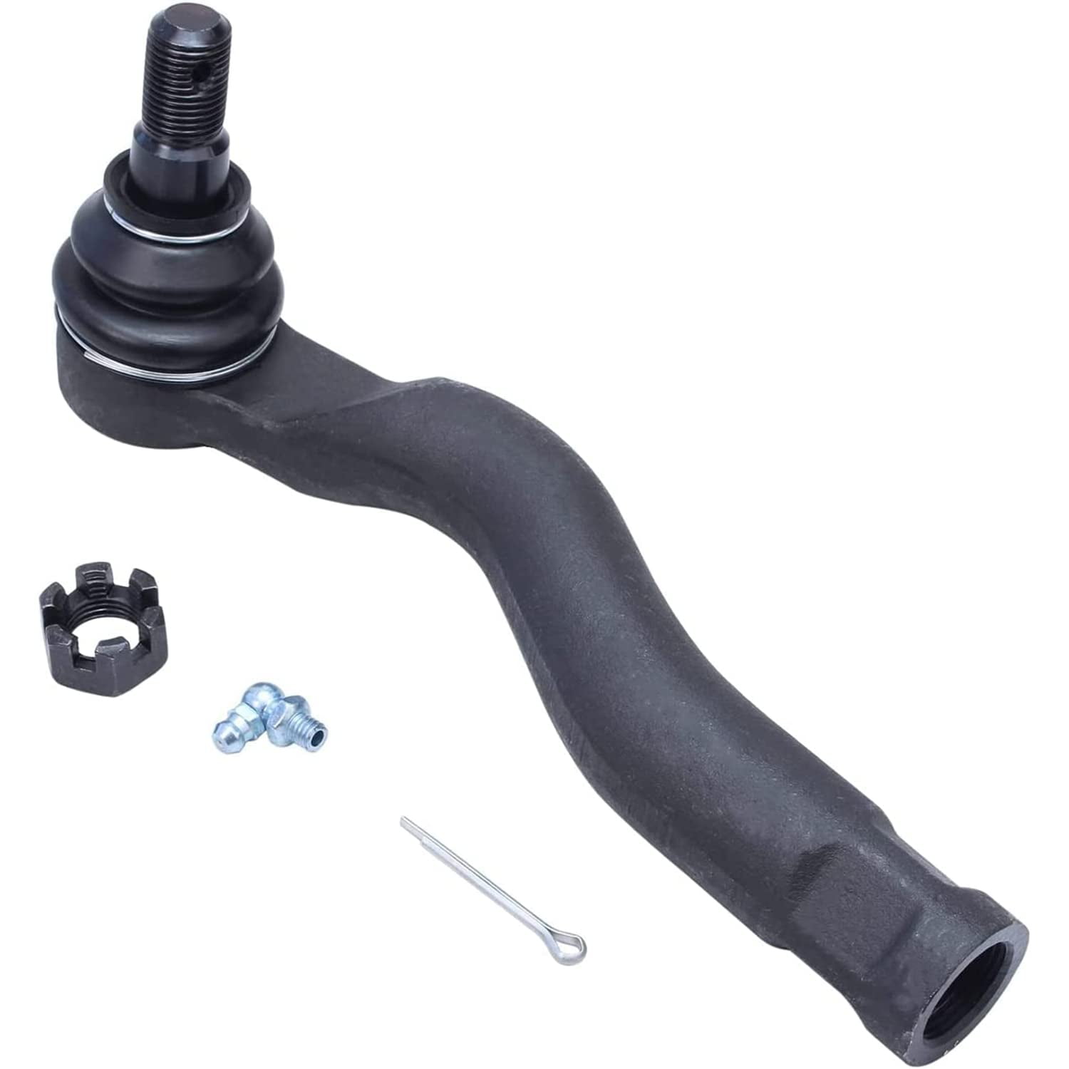 Detroit Axle - Front 6pc Tie Rods Kit for 07-21 Toyota Tundra 08-22 Sequoia, 4 Suspension Outer Inner Tie Rod Ends 2 Boots 2009 2010 2011 2012 2013 2014 2015 2016 2017 2018 2019 2020 Replacement