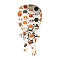thumbnail image 6 of Scrub Caps for Women Halloween Ghost Surgical Caps Working Hat Nurse Props, 6 of 6