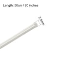 thumbnail image 2 of Unique Bargains FRP Fiberglass Round Rod, 2.5mm Dia 50cm Length White Engineering Round Bar Rod 5 pcs, 2 of 2