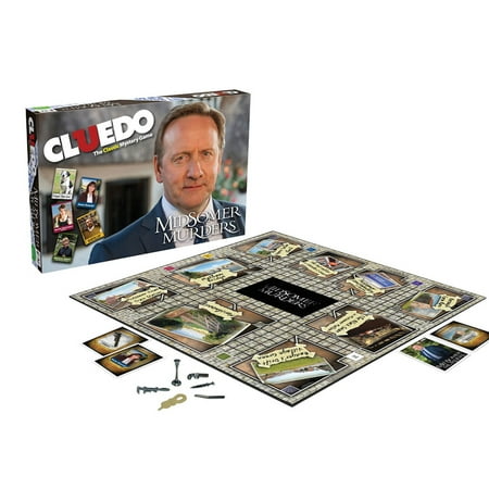 Midsomer Murders Cluedo Board Game - Classic Clue ...