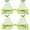 green, variant on 2Pcs Hawaiian Tropical Funny Pear Sunglasses, Fancy Dress Props for Summer Party