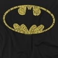 thumbnail image 2 of Batman T-Shirt Word Logo Unisex Graphic Tee For Men & Women, 2 of 7