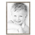 thumbnail image 2 of ArtToFrames 26" x 36" Champagne Pebble Metallic Picture Frame, 26x36 inch Silver Wood Poster Frame (WOM-5258),  Pack, 2 of 7