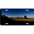 thumbnail image 1 of Western Desert Mountain Scene Metal License Plate, 1 of 2