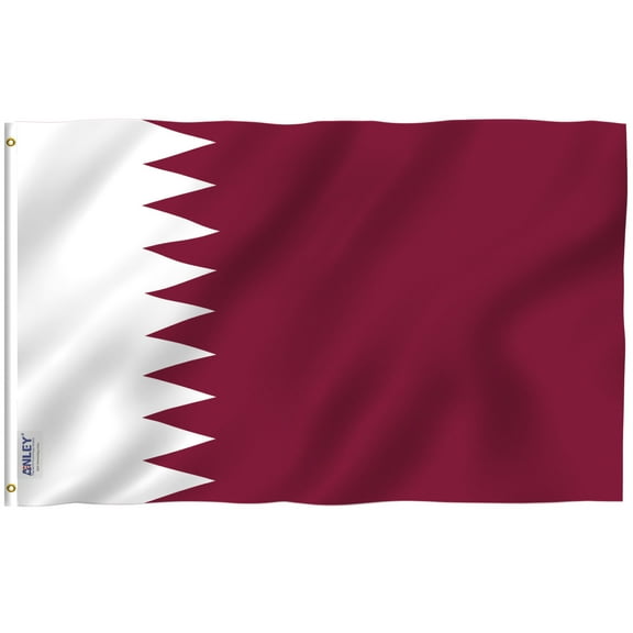 ANLEY 3x5 Feet Qatar Flag - State of Qatar Flags Polyester