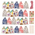 thumbnail image 1 of Conjunto de bolsa de regalo para Calendario de Adviento, Set de 24 unids/set DIY para Navidad, Papá Noel, muñeco de Navidad, regalo para niños, 1 of 4