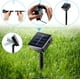 thumbnail image 5 of Cadena de luces LED con forma de mariposa de 5 m y 20 LED para exteriores, resistente al agua, con energía solar, adecuada para vallas, césped, jardines, fiestas, bodas, luces coloridas, 5 of 5