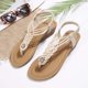 thumbnail image 4 of WILLBEST Sandalias De Plataforma De Verano Para Mujer, Cómodas Chanclas De Tacón Medio, Zapatos Casuales Para Caminar En La Playa, Para Vacaciones, Citas Nocturnas, 4 of 8