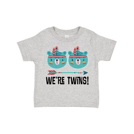 

Inktastic Twins Outfit Bear Cubs Gift Toddler Boy or Toddler Girl T-Shirt