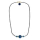 thumbnail image 1 of Collares estilo meditación, collar de cadena de cuentas de aleación con cuentas de vidrio estrellado, gargantilla de protección de la suerte, 1 of 5