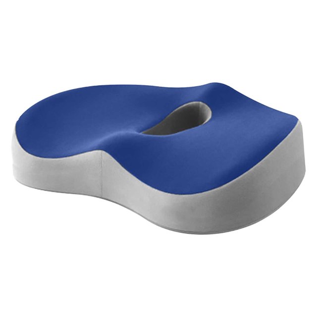 Cojín de espuma para silla de coche, silla de ruedas, hemorroides, columna vertebral y vértebras.