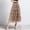 Khaki, variant on Skirts for Women Mid Length Skirt for Parties A-Line High Rise Tiered Design Dancewear Holiday Fashion Skirt for Women Pink One Size