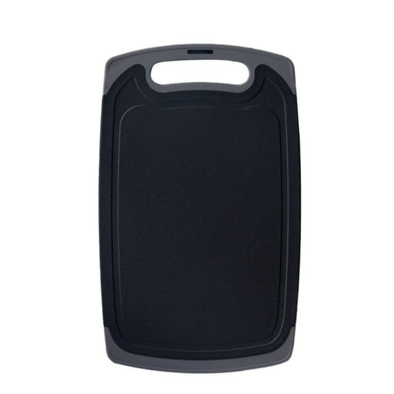 Hecteas Vegetable Cutter,Salad Cutter,Plastic Cutting Board Household Kitchen Cutting Board Nonslip Cutting Board Children'S Complementary Food Fruit Cutting Board(1*Chopping Board-Black)