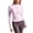 Pink, variant on Slim Fit Full Zip Yoga Jacket for Women, Mock Neck Long Sleeve with Thumb Holes, Stretchy Workout Athletic Top, 1 Piece, S-3XL, Plus Size Friendly