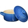 thumbnail image 2 of Le Creuset 8 oz. Mini Round Stoneware Cocotte in Marseille, 2 of 3