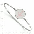 thumbnail image 2 of Sterling Silver Official Licensed Greek Sororities 7in Delta Gamma (??) Enameled Slip-on Bangle, 2 of 5
