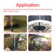 thumbnail image 4 of Bomba de agua de fuente flotante de energía Solar para estanque de jardín, piscina, pecera, 4 of 8