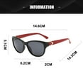 thumbnail image 2 of Personalized polarized sunglasses, fashion trend sunglasses, made of PC, TAC, 2 of 5
