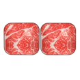 thumbnail image 7 of Balery Beef Steaks Sun Shield 2 Pack For Car Front Windows Foldable Sun Visor Protector Blocks Max Uv Rays And Keeps Your Vehicle Cool For Most Sedans Suv Truck, 7 of 7