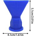 thumbnail image 4 of Hot glue nozzles, nozzle tip for glue applicator 14.5 mm screw thread Pneumatic glue nozzle, 4 of 5