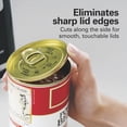 thumbnail image 2 of Hamilton Beach Smooth Touch Electric Automatic Can Opener with Easy Push Down Lever, Eliminates Sharp Edges, Opens All Standard-Size and Pop-Top Cans, Extra Tall, Black and Chrome (76606AG), 2 of 7