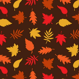 Custom Flat Wrapping Paper for Birthday, Fall - Yellow Leaf on