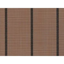 Marine Woven Vinyl Flooring / Padding - 308 Teak w/ Black Stripes - 8.5'x20'