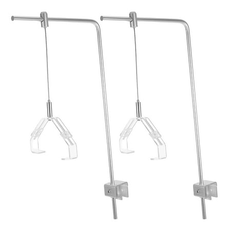 Hemoton 2-Pack Aquarium Light Hangers for Fish Tank Lamp Holders, and Easy to Install