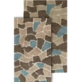 thumbnail image 3 of Chesapeake Boulder 2pc Slate Bath Rug Set (21"x34" & 24"x40"), 3 of 7