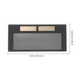 thumbnail image 2 of BESTYASH 1Set Welding Glass Lens with Solar Power Supply 10.8X5X0.4in, 2 of 8