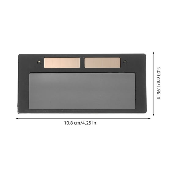 HEMOTON Raindrops Solar Welding Lens for Helmet 1 Set Welding Lens Replacement Solar Panel for Welders