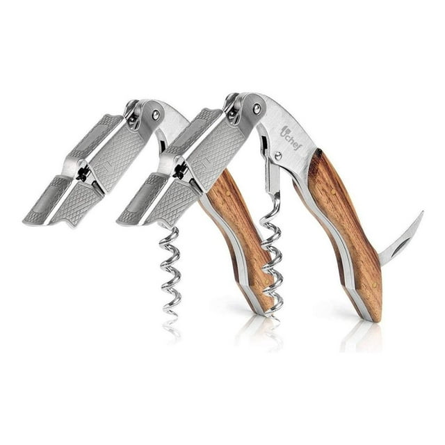 Sacacorchos U Chef Descorchador Acero Inox 2 Pz