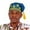 CL3, variant on African Kufi Hat Embroidery Ankara Cotton Kufi Hats Men Accessory Cap with Tassel WY2026N