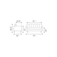 thumbnail image 5 of Sofa Kessa Muebles Puget Rosa, 5 of 5