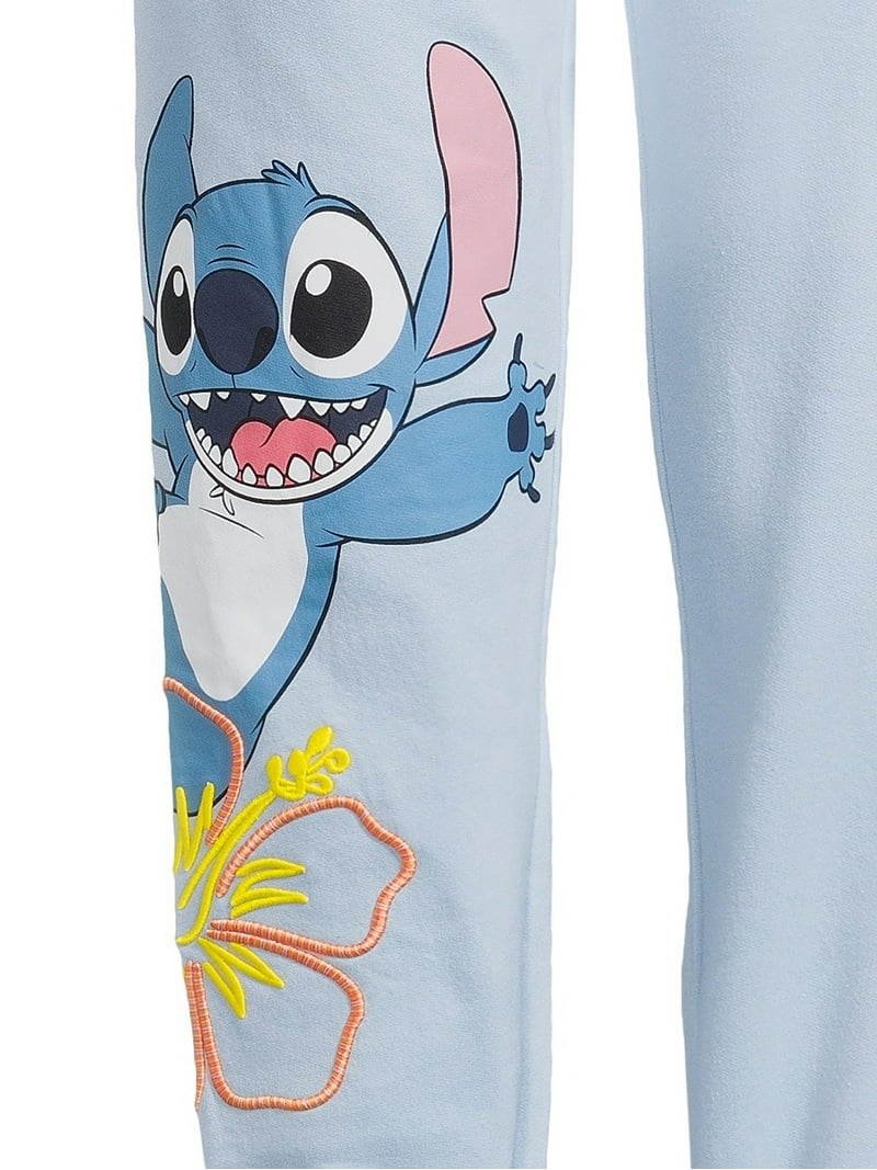 Disney Juniors Stitch Graphic Jogger Pants, 28.5