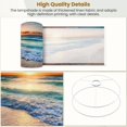 thumbnail image 4 of [style] Lampshades 2 Pack Sunrise beach Cancun 13"x13"x10" Light Shade for Table Lamps Floor Lamp Shades Lampshade Replacement Easy Assembly, 4 of 8