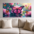 thumbnail image 6 of LUUFILx Floral Wall Backdrop Banner with Pink Peonies Rose Decorations for Wedding Ceremony Background Party Supplies Event Decor Home Decor, 6 of 7