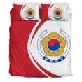 thumbnail image 4 of Bandera de Corea del Sur Escudo de Armas Juego de cama Círculo RLT8, 4 of 5