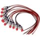 thumbnail image 1 of Interruptor Dinheiro Momentanen con mini broches de 20 AWG para automóvil, PC, lámpara de mesa, rojo (10 unidades), 1 of 4