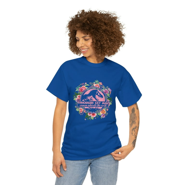 Dinosaurs Eat Man Woman Inherits The Earth Flower Shirt Dinosaurs Eat Man Woman Inherits The Earth Flower Shirt