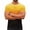 Yellow, variant on Men's Casual Summer Short Sleeve T-Shirts Gradient Ombre Crew Neck Tee Tops Yellow