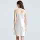 thumbnail image 5 of Camisón de seda de hielo de verano para mujer, pijama sexy de seda fina con tirantes, ropa de hogar de primavera y otoño, 5 of 6