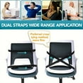 thumbnail image 4 of Eoumupi Memory Foam Ergonomic Backrest, Single Piece, Black, 1 Count, 4 of 7