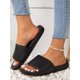thumbnail image 3 of Plus Size Women's Simple Lightweight Comfortable Slippers For Outdoors, Home, Bathroom, Pool, Non-Slip Flat Slippers, 3 of 4