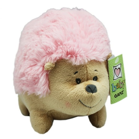 Pink Hedgehog - Roly Poly Hedgehog Plush Toy: Light Pink - By Ganz