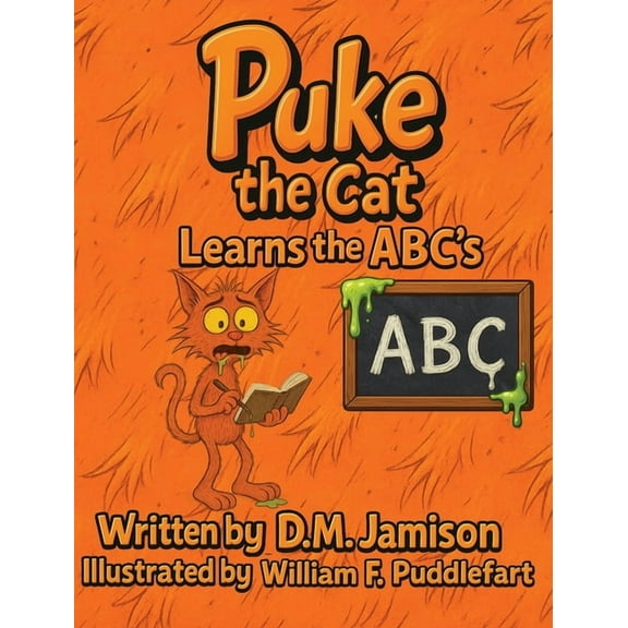 Puke the Cat Learns the ABCs, (Hardcover)