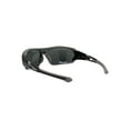 thumbnail image 4 of Mens Polarized Top Windbreak Rubber Gasket Warp Sport Sunglasses Grey Black, 4 of 4